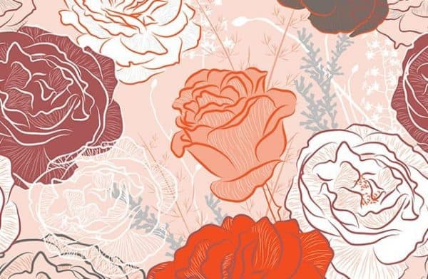 Panolam Coming Up Roses DG0028 HPL surface pattern