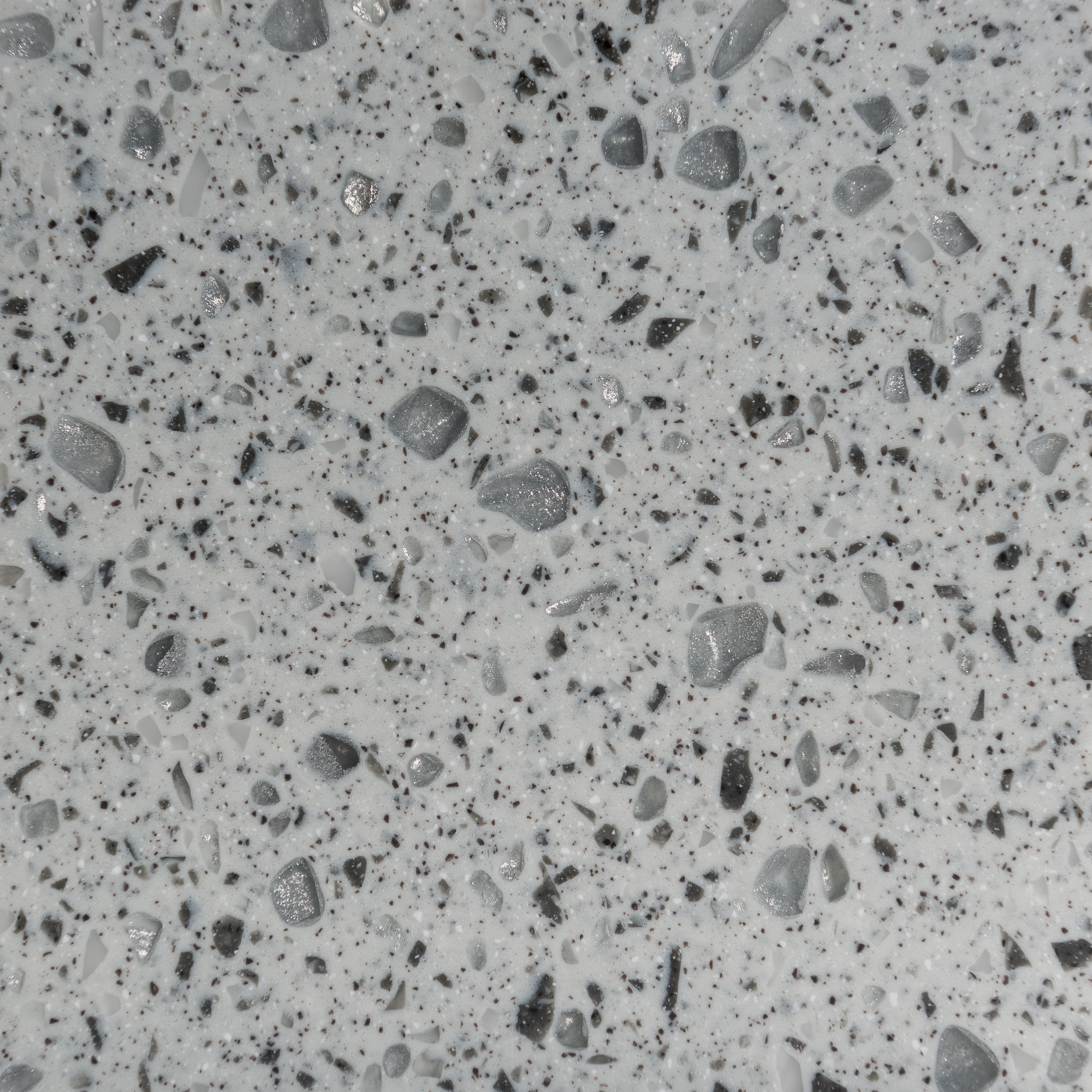 Meganite Mottled Gray 932SA Solid Surface surface pattern